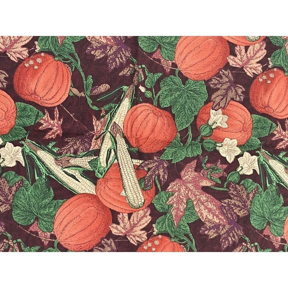 Changing Season RJR‎ Fabrics Pumpkins Corn Fall Harvest 44" x 19" Piece